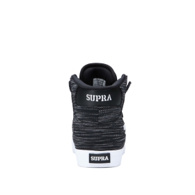 Tenis Altos Supra VAIDER Hombre Negras/Blancas (MX-50899)